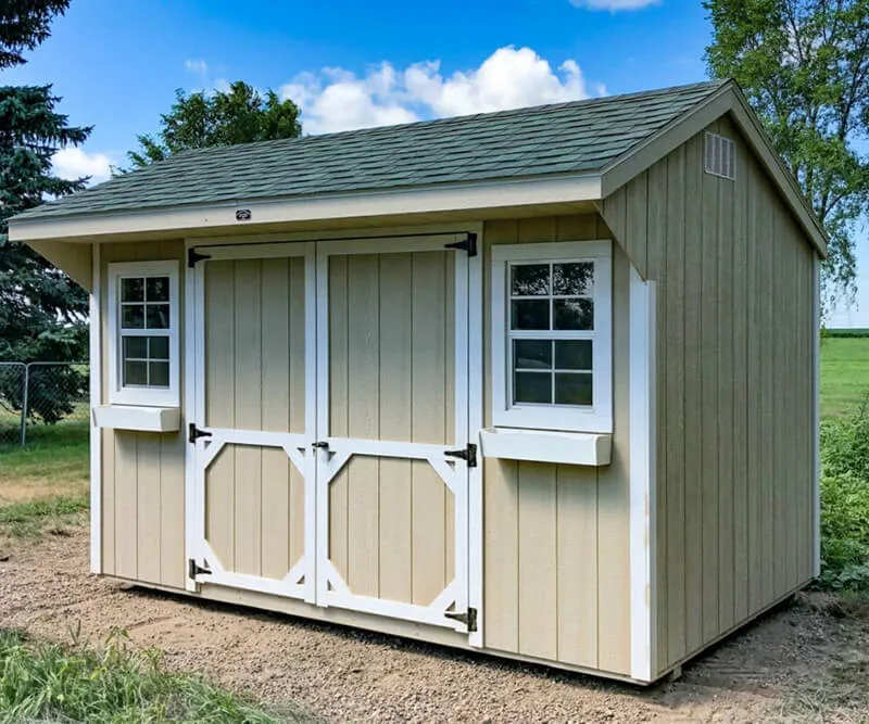 outdoor sheds