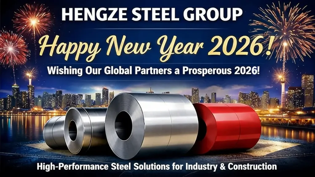 Hayyp New Year 2026 Hengze Steel